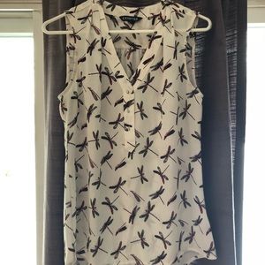 Express sleeveless blouse